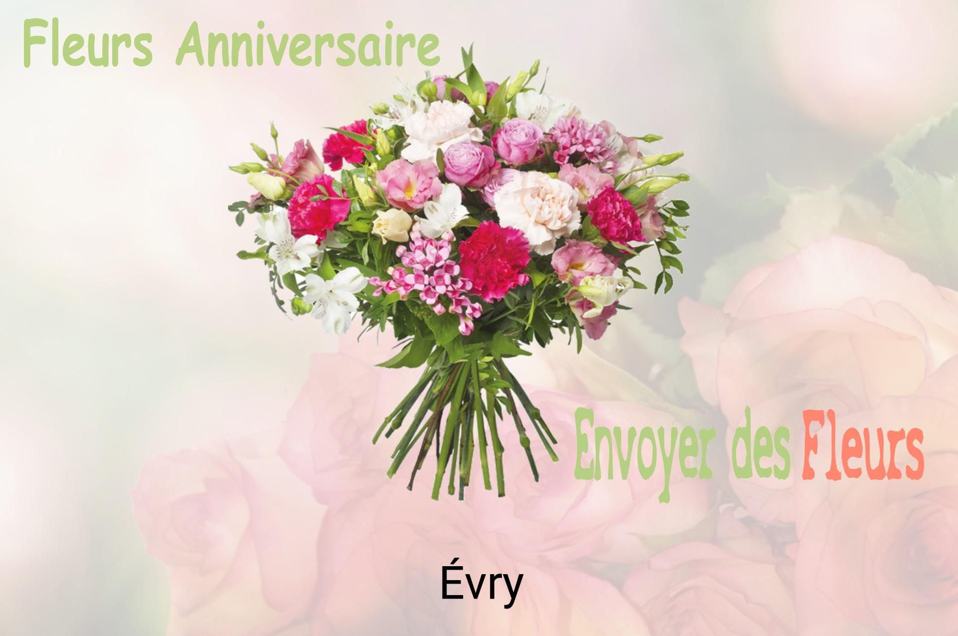 Bouquet de fleurs d’anniversaire livré à Évry